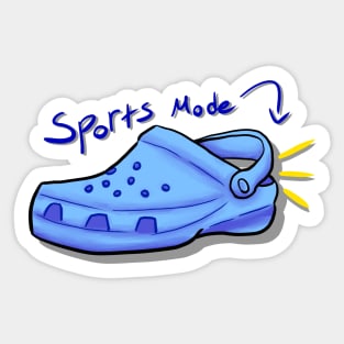 Sports Mode Sticker